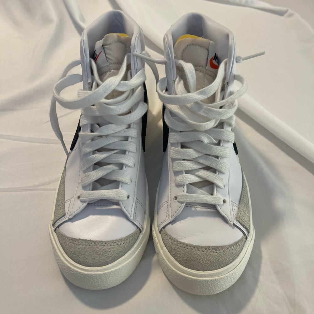 Nike Blazer Mid 77 Vintage leather black and white - Picture 5 of 7